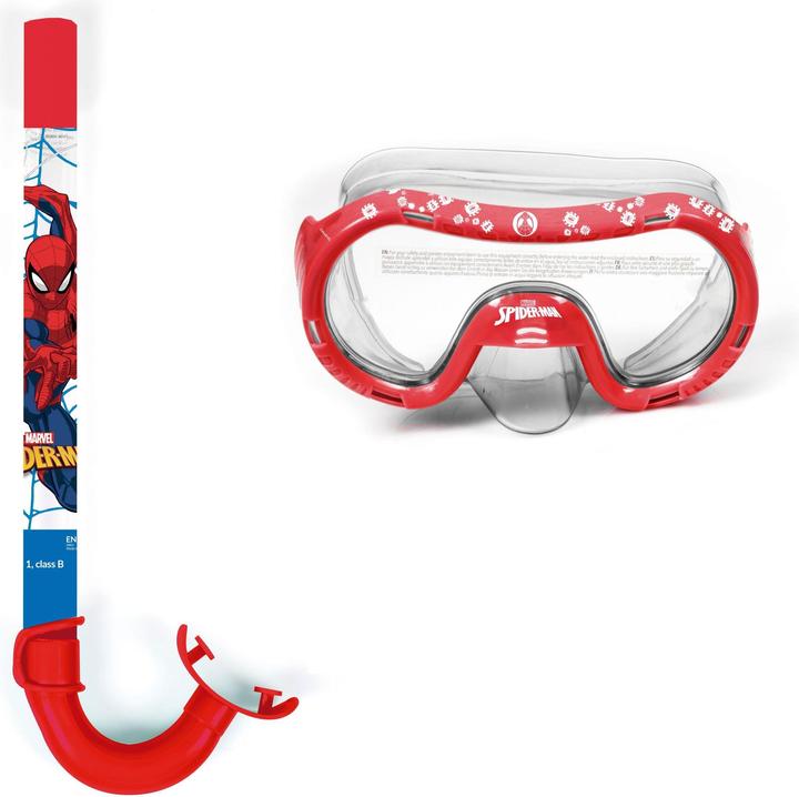 Actual product image Arditex Schnorchel Set Marvel Spiderman, Detailfarbe: Rot