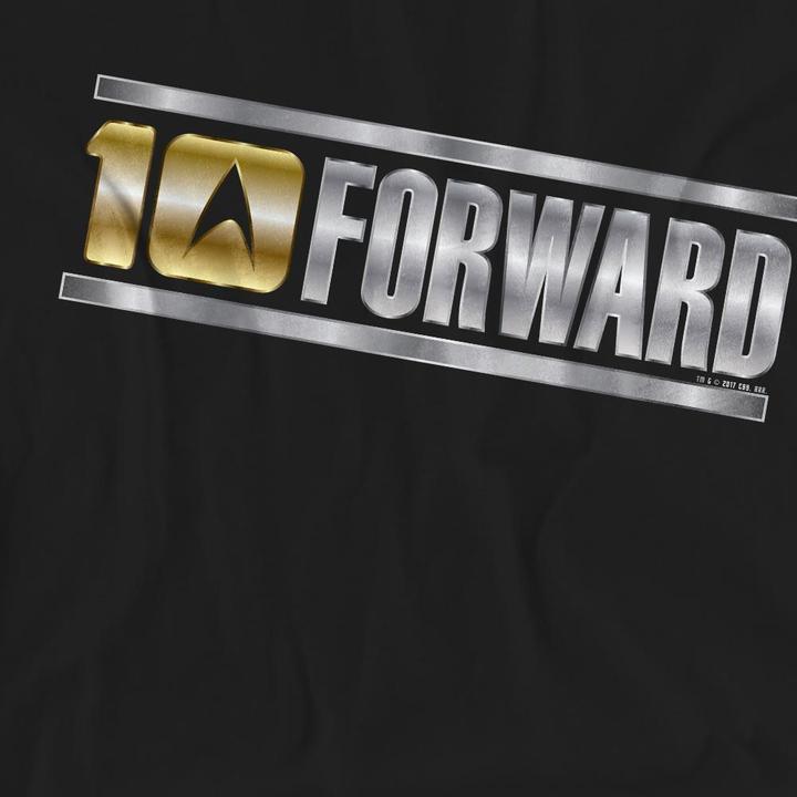 Actual product image Unisex Adult Ten Forward T-Shirt (M)