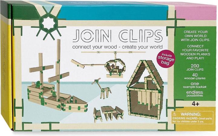 Actual product image Join Clips Clips connect fasteners starter set, 240 pcs.