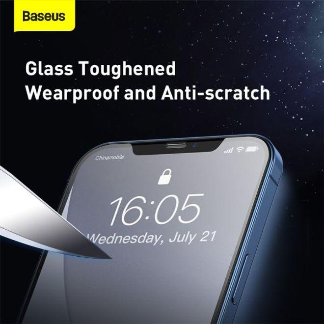Image du produit Baseus Curved Frosted (2 pièce(s), Apple iPhone 12 mini)