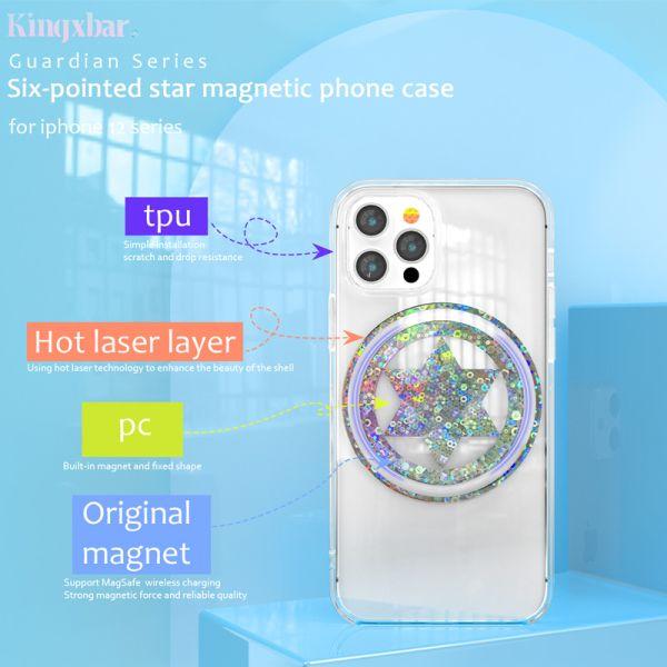 Image du produit Kingxbar Hexagramme gardien (Apple iPhone 12 Pro, Apple iPhone 12)