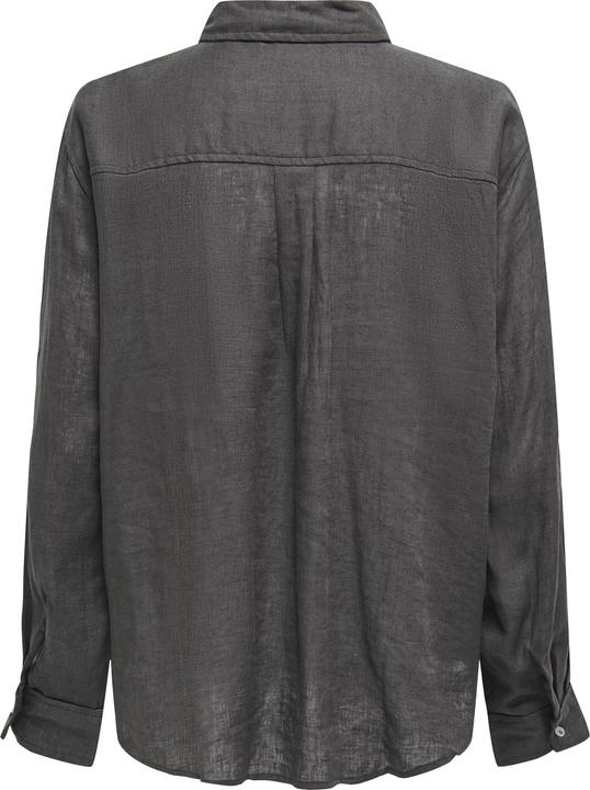 Image du produit Only Chemise unie en lin mélangé Chemise (L)