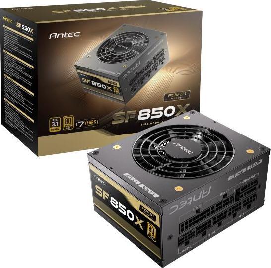 Actual product image Antec Power supply SF 850X SFX4.1 Modular (850W) 80+ Gold retail (850 W)