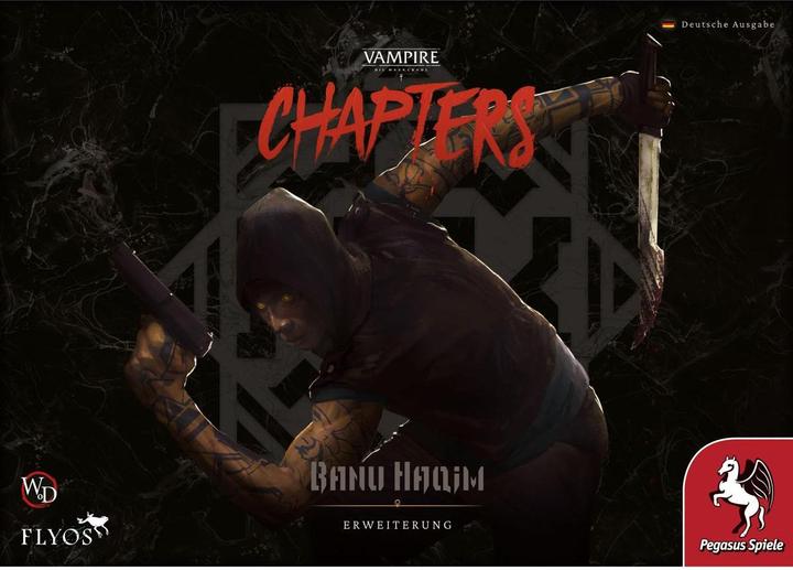 Actual product image Pegasus 56416G - Vampires: The Masquerade CHAPTERS: Banu Haqim (Expansion) EN Version, 18+ (German)