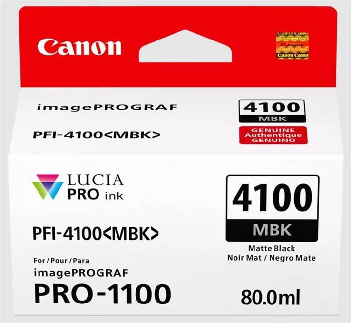 Energy Label Canon PFI-4100 MBK matte black (FC)