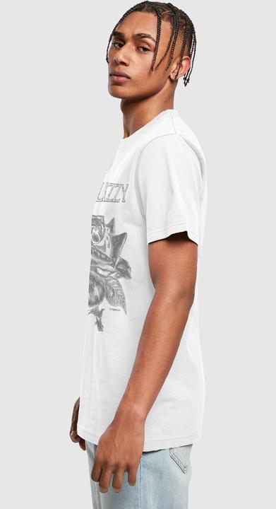 Actual product image Merchcode Thin Lizzy - TL Blackrose T-Shirt Round Neck - 177973 (M)