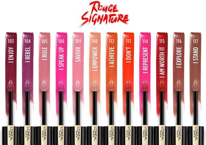 Image du produit L'Oréal Paris Signature Rouge (113 Je ne sais pas)