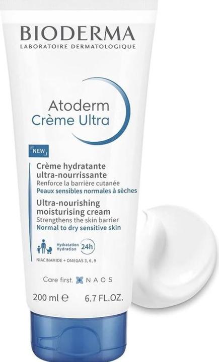 Actual product image Bioderma Atoderm Crème Ultra Cream (Body cream, 200 ml)