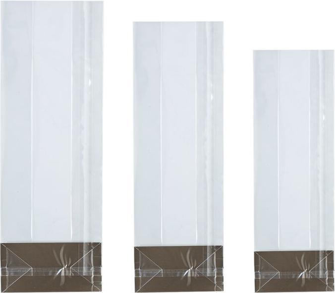 Actual product image Decora Klarsichtbeutel mit festem Boden mittel (10 x)