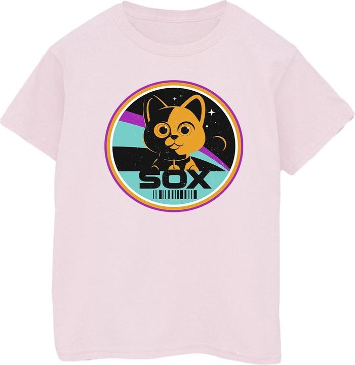 Actual product image Disney Womens/Ladies Lightyear Sox Circle Cotton Boyfriend T-Shirt (S)