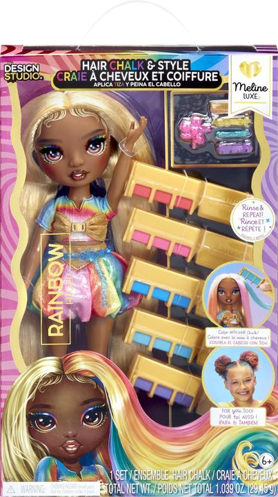 Actual product image MGA Rainbow High Hair Meline Gold