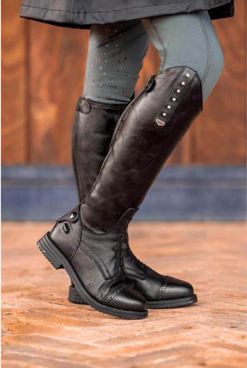Actual product image Horze riding boots with crystals child portland (39)