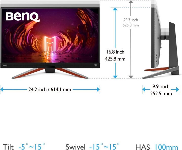 Image du produit BenQ EX2710Q (2560 x 1440 pixels, 27")