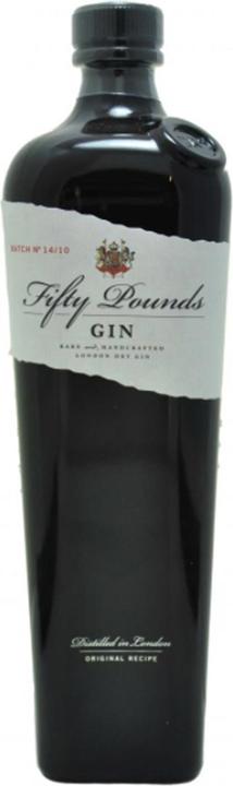 Actual product image Thames Distillers Fifty Pounds (1 x 70 cl)