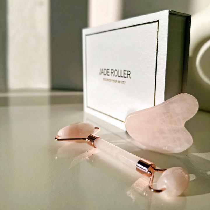 Actual product image Intirilife Gua Sha Gesichtsmassage Gesichtsroller (3tlg-Set)