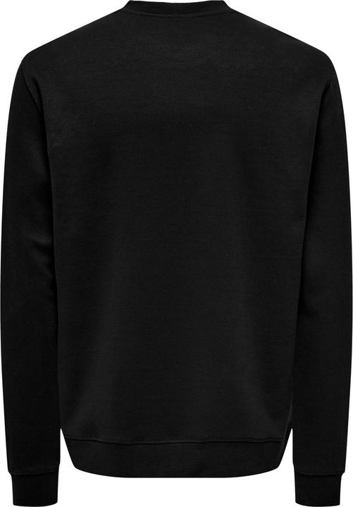 Actual product image Only & Sons Onslamer Reg Interlock Crew Neck Sweat (L)