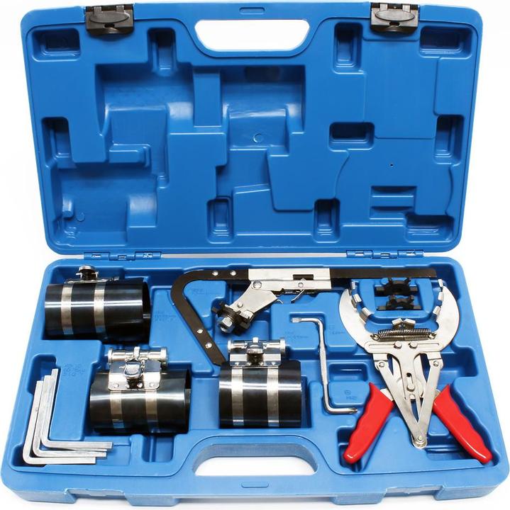 Image du produit Wiltec Pince à segments Coffret d’outils pour le montage et nettoyage des segments de piston (470 mm)