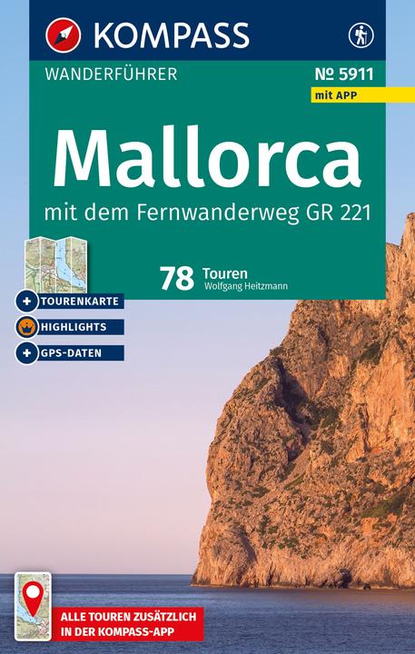 Produktbild Wanderführer Mallorca, 78 Touren mit Extra-Tourenkarte