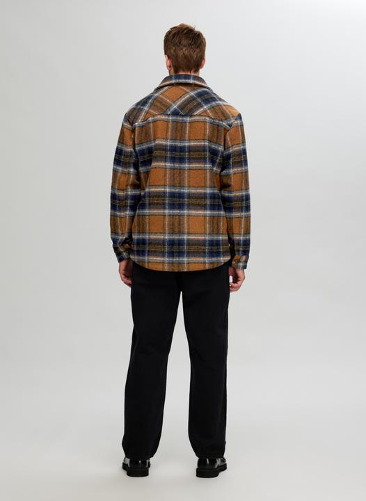 Image du produit Selected Homme Shacket à carreaux (XL)