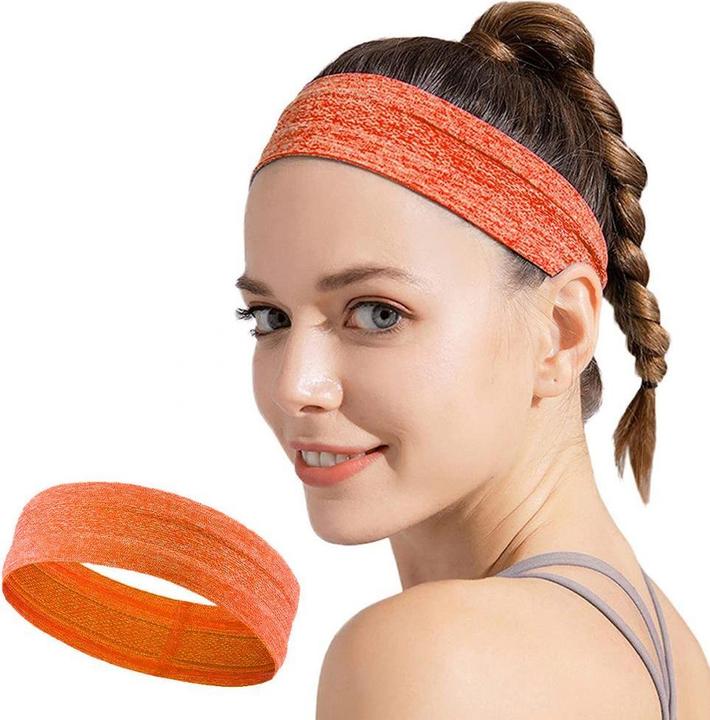 Image du produit Hurtel Bandeau élastique en tissu pour la course à pied fitness orange