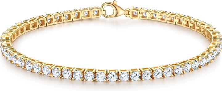 Trilani Damen Armband Sterling Silber - 36478 (17 cm, Sterling Silber)