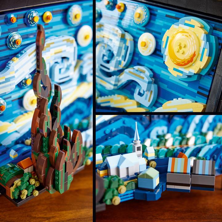 Produktbild LEGO Vincent van Gogh – Sternennacht (21333, LEGO Seltene Sets, LEGO Icons)
