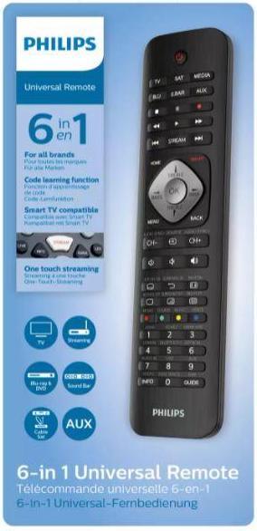 Produktbild Philips Srp2018/10 (Universal Fernbedienung, Miracast)