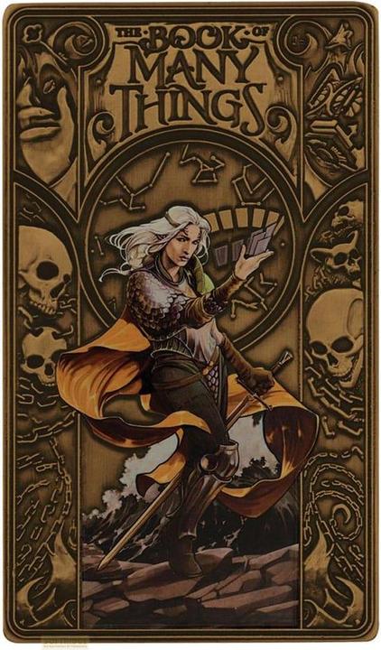 Produktbild Fanattik Dungeons & Dragons Lingot Book of Many Things Limited Edition