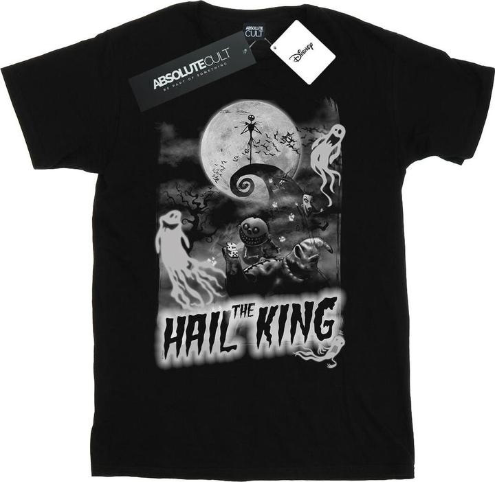 Immagine prodotto Disney Nightmare Before Christmas Hail The King Maglietta Uomo (XXL)