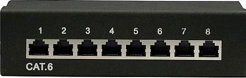 Produktbild Shiverpeaks S/CONN maximum connectivity Patchfeld-cat 6 Patchpanel, geschirmt, 8 Ports