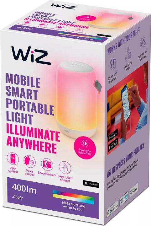 Actual product image WiZ Wi-Fi Portable Light (400 lm)