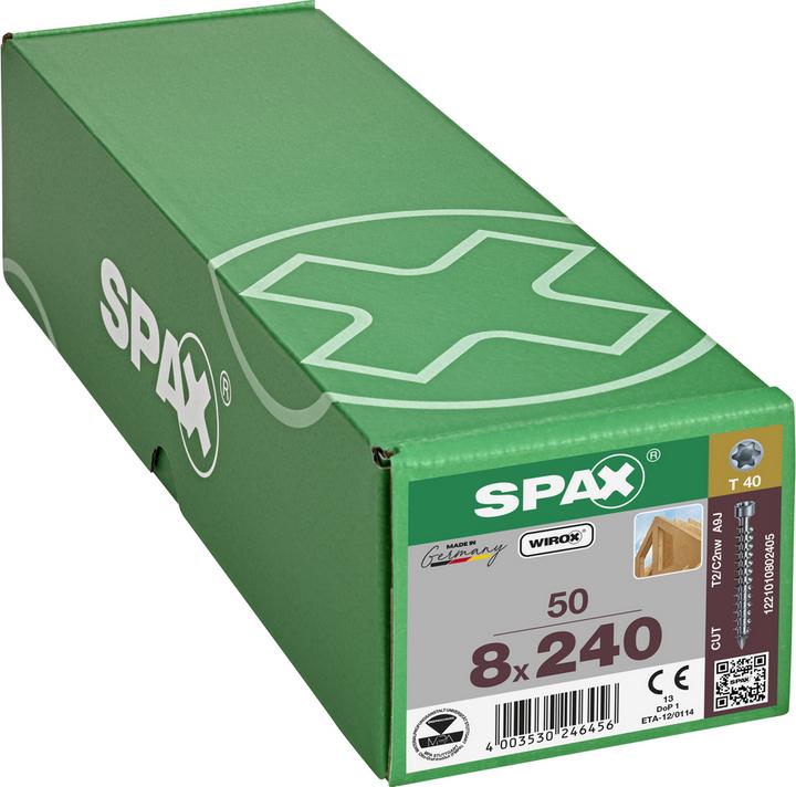 Produktbild Spax Zylinderkopfschrauben (50 Schrauben pro Stück)