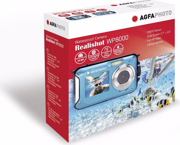 Produktbild AGFAPHOTO Realishot WP8000 (24 Mpx, 1/3.06")