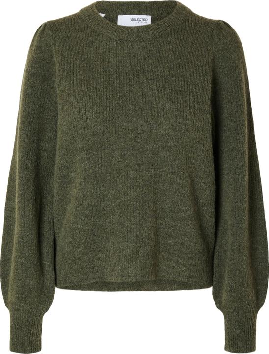 Selected Femme Langärmeliger Strickpullover