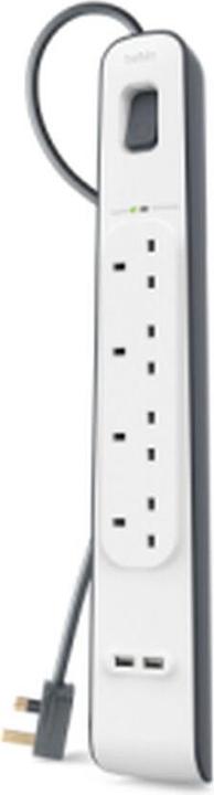 Image du produit Belkin BSV401VF2M (4 x, CEE 7/3, USB-A, 2 m)
