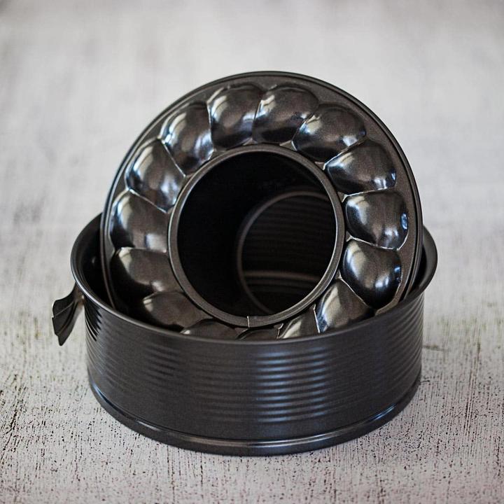 Image du produit Wundermix Moule à charnière pour la cuisson vapeur Thermomix| 2 fonds | black