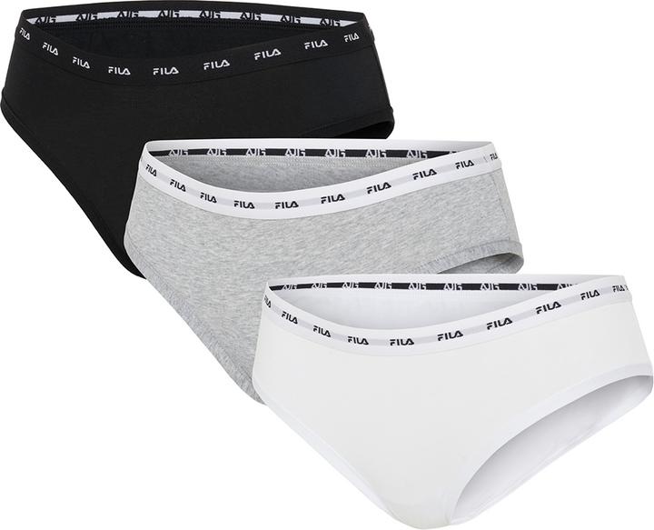 FILA Woman String Elastic With Logo Pack Of 3 Pieces In (XS, pack of 3)