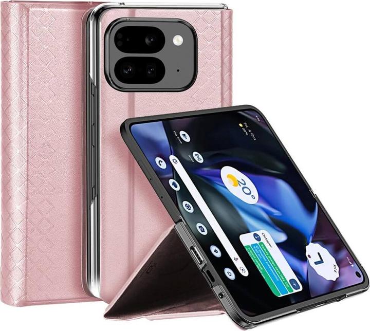 Actual product image Dux Ducis Bril Series Leather Cover (Google Pixel 9 Pro Fold)