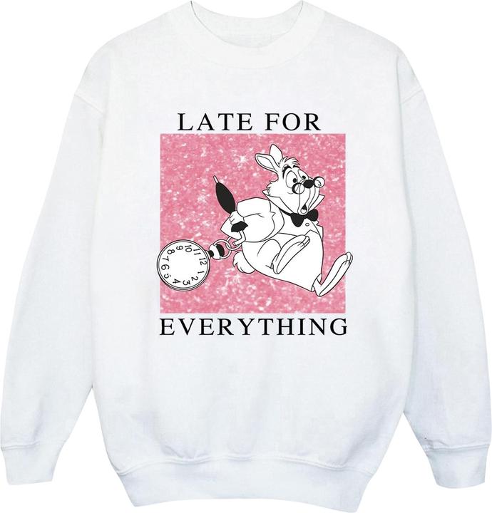 Produktbild Disney Jungen Alice im Wunderland Weisses Kaninchen Sweatshirt (152, 158)