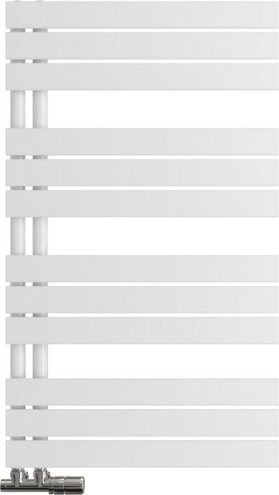 Produktbild Emke Elektrischer Handtuchwärmer mit Heizstab und Timer, Weiss 1041x600mm 600W (600 W)