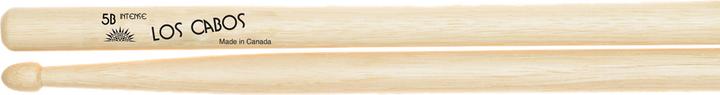 Actual product image Los Cabos Drumstick 5B Intense White Hickory (Drum set)