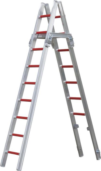 Immagine prodotto Dönges Scala per vigili del fuoco DIN EN 1147, parte inferiore/parte (Scala singola, 270 cm)