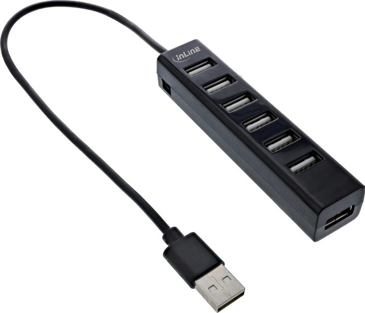 Produktbild InLine 33293D (USB-C, 7 Ports)