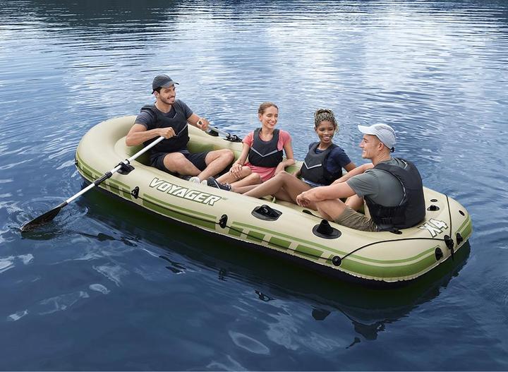 Immagine prodotto Bestway Set di zattere Voyager X4 (350 cm, 4 pers.)