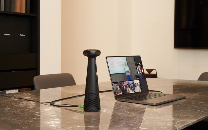Immagine prodotto Ipevo KFT Telecamera da conferenza Totem 360 Micro nero
