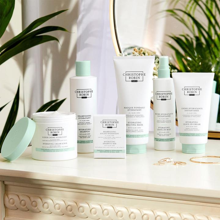 Produktbild Christophe Robin Hydrating Leave-In Cream with Aloe Vera (150 ml)