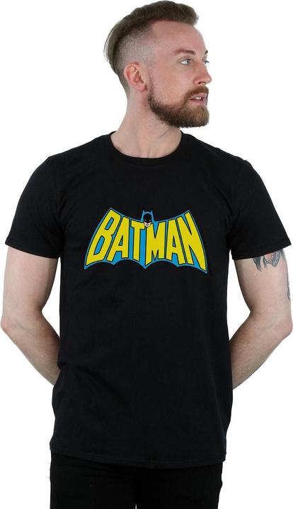 Actual product image Batman Mens Retro Logo Cotton T-Shirt (S)