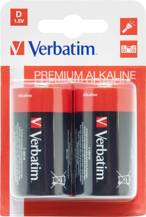 Actual product image Verbatim Pack 2 Piles D (2 pcs., D)