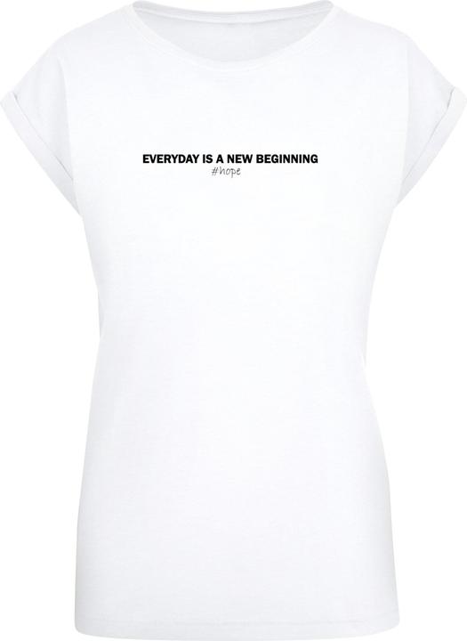 Merchcode Ladies Hope Extended Shoulder Tee - 112549
