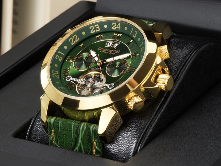 Produktbild Calvaneo 1583 Astonia Luxury Britannic Gold Automatic (44 mm)